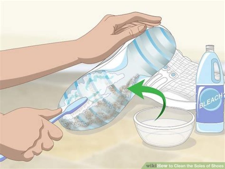Quick Answer: How To Clean Shoe Soles