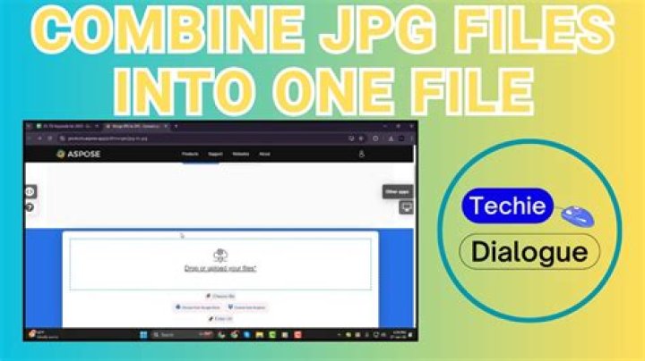 How To Combine Jpg Files