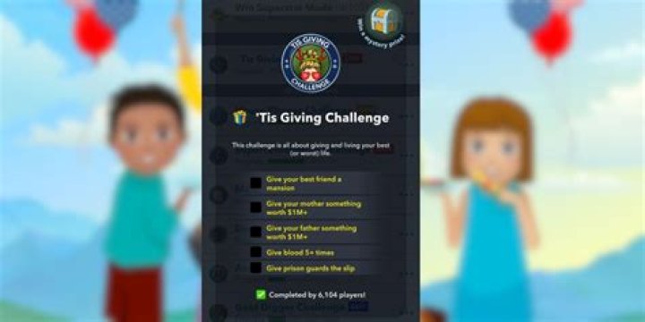 How to Complete the Tis Giving Challenge in BitLife