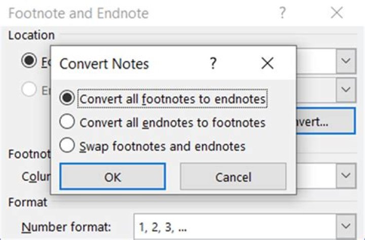 Question: How To Convert Footnotes To Endnotes In Word