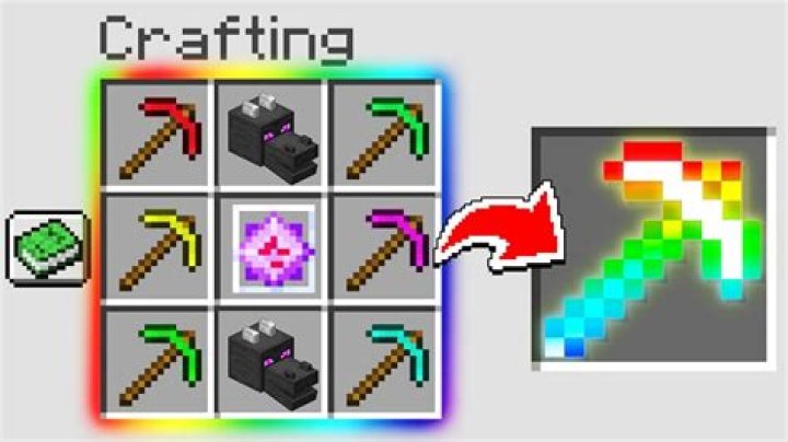 How To Craft A Diamond Pickaxe In Minecraft Pe