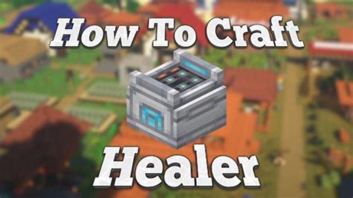 Question: How To Craft A Healing Center Pixelmon