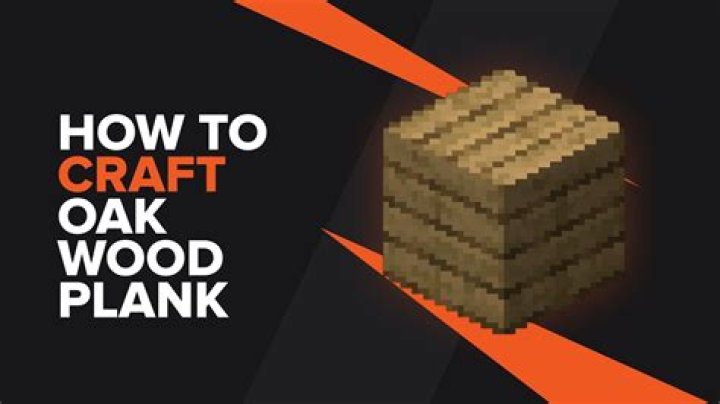 Question: How To Craft A Oak Wood Plank In Minecraft Pe