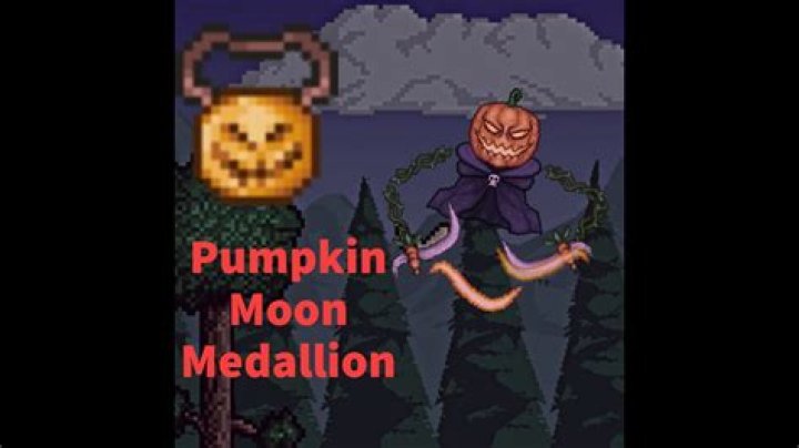 How To Craft A Pumpkin Moon Medallion