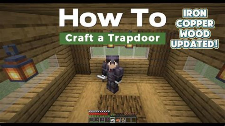 Question: How To Craft A Trapdoor In Terraria