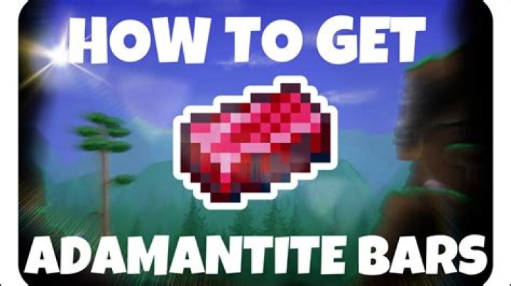 Question: How To Craft Adamantite Bars