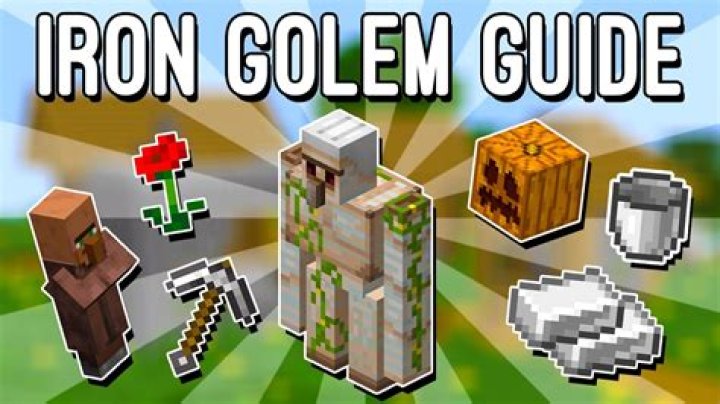 Question: How To Craft An Iron Golem In Minecraft