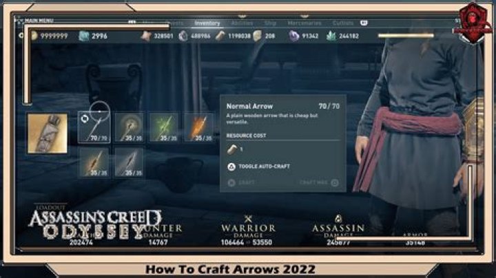 Quick Answer: How To Craft Arrows Assassin& 39