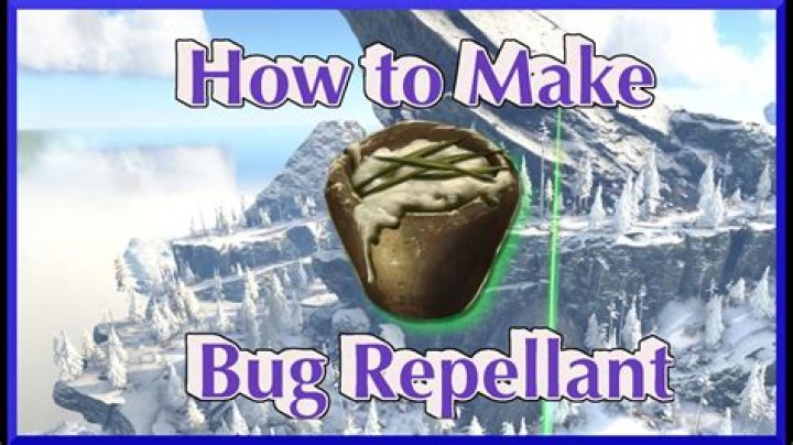 Quick Answer: How To Craft Bug Repellent Ark
