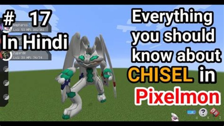 Question: How To Craft Chisel Pixelmon