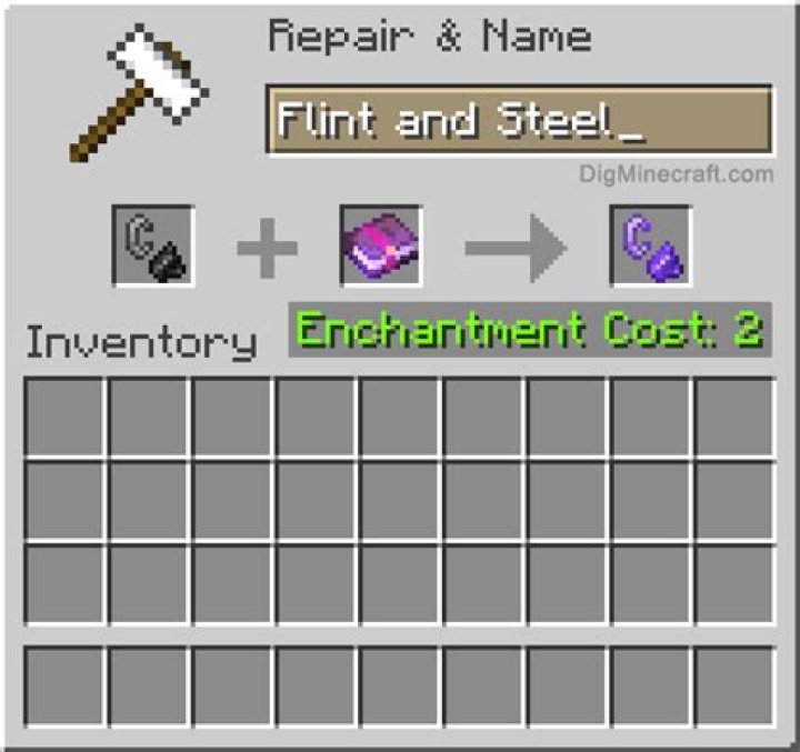 Question: How To Craft Enchanted Flint And Steel