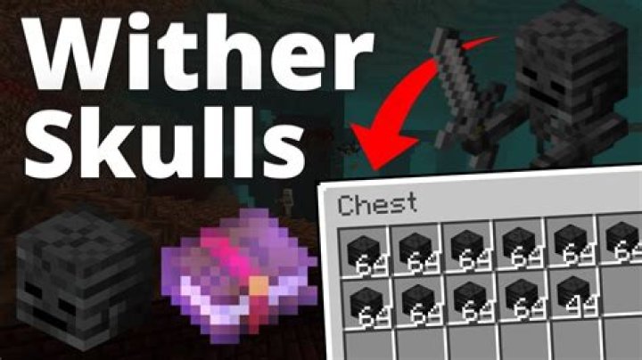 How To Craft Wither Skulls With Wither Essense