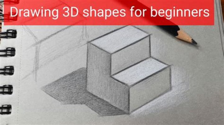 How To Draw 3D Shapes On Paper