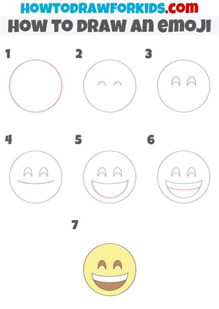 Quick Answer: How To Draw A Sad Emoji Step By Step