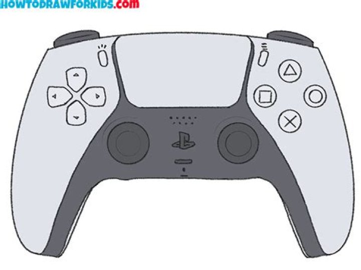 How To Draw A Simple Game Controller