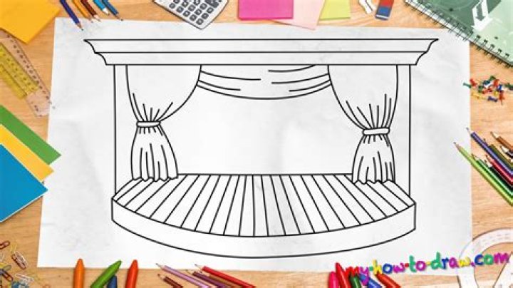 Question: How To Draw A Stage Easy Step By Step