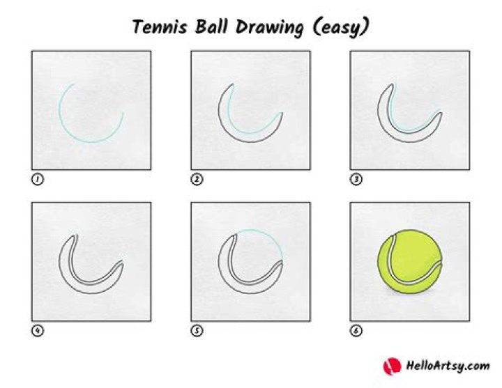 Question: How To Draw A Tennis Ball