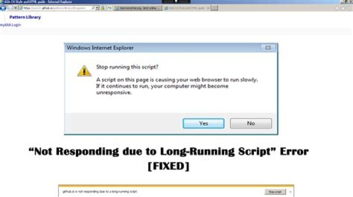 How To Fix Long Running Script Windows 10