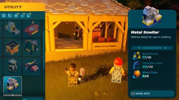 How to Get a Metal Smelter in LEGO Fortnite