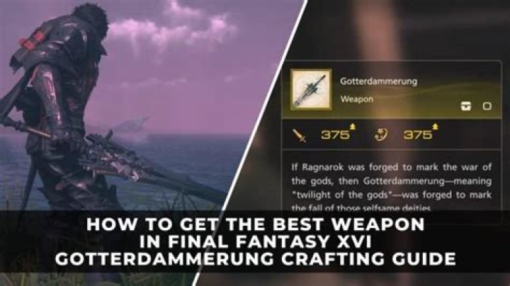 How to Get Gotterdammerung in Final Fantasy 16 (FFXVI)