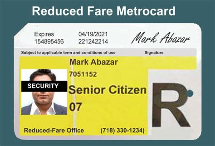 Quick Answer: How To Get Reduced Fare Mta Card X Seniors