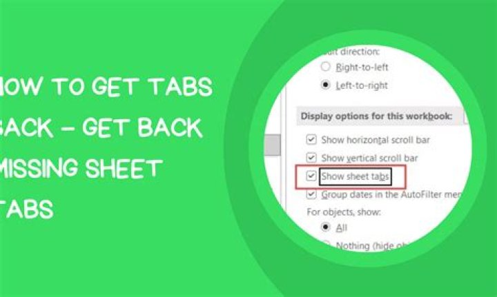 Question: How To Get Tabs