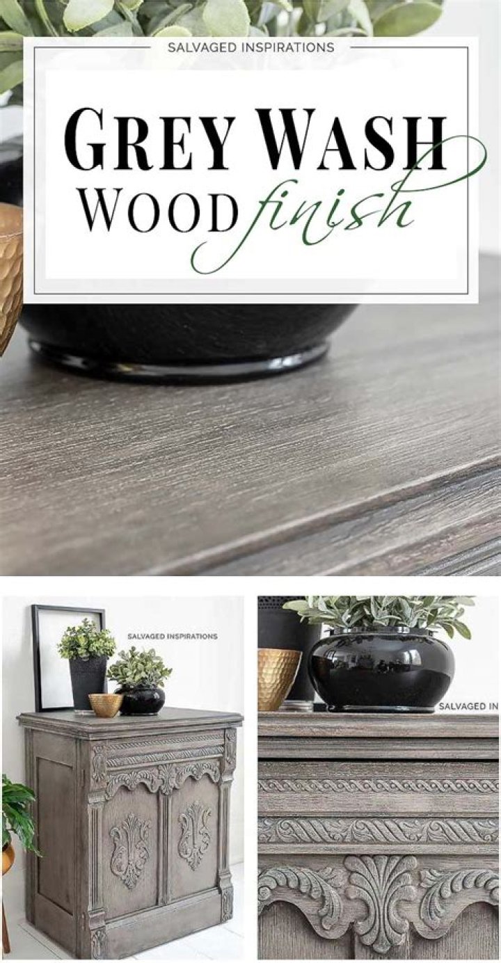 Quick Answer: How To Grey Wash Wood Furniture