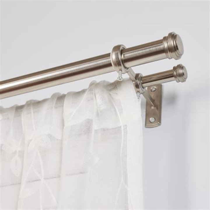 How To Hang Double Curtains