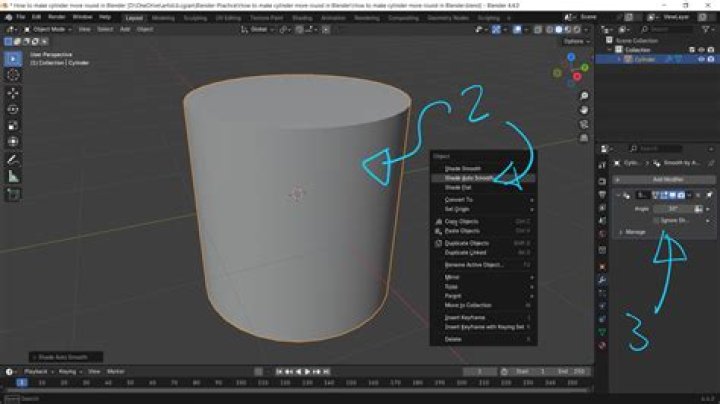 Quick Answer: How To Make A Cylinder In Blender