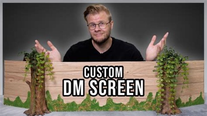Quick Answer: How To Make A Diy Dm Screen