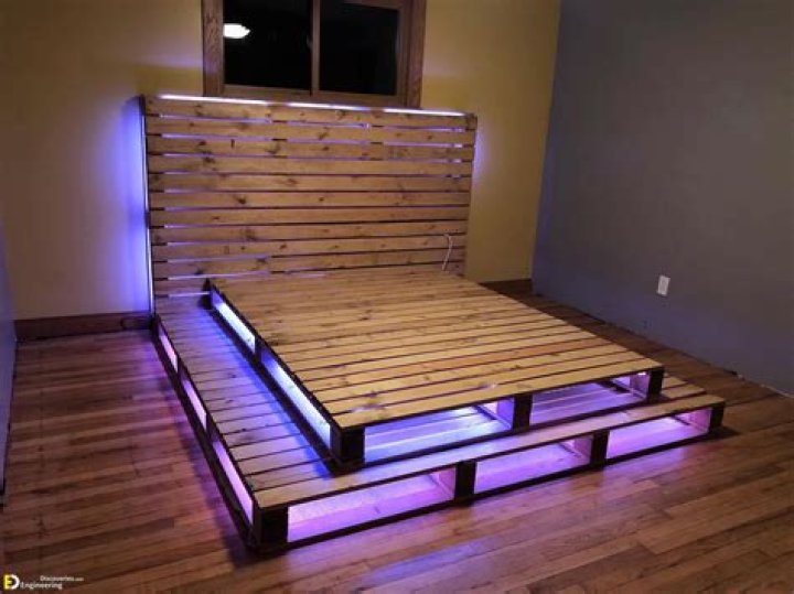 Quick Answer: How To Make A Floating Bed Out Of Pallets