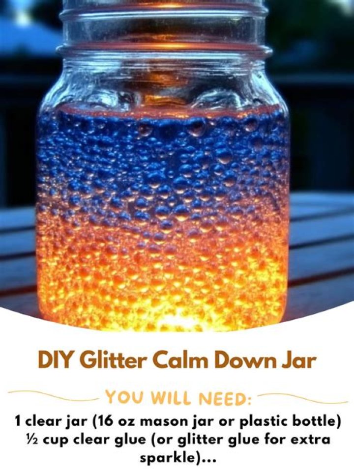 Question: How To Make A Glitter Jar With Glycerin
