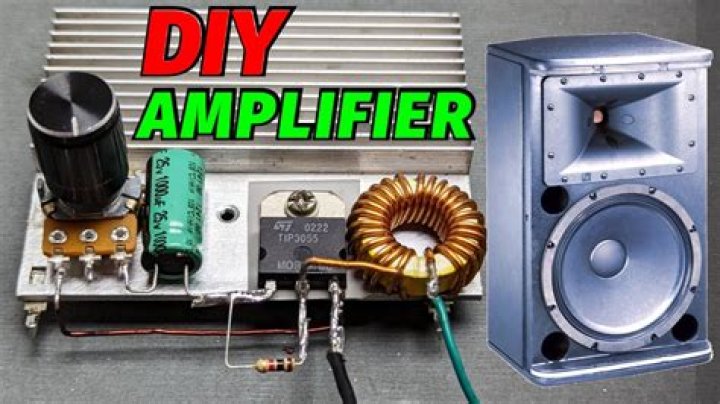 How To Make A Mini Amplifier At Home