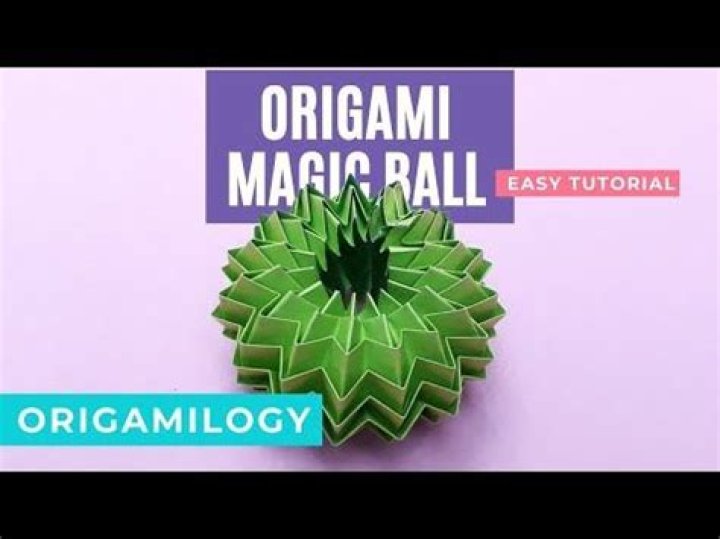 Quick Answer: How To Make A Origami Magic Ball