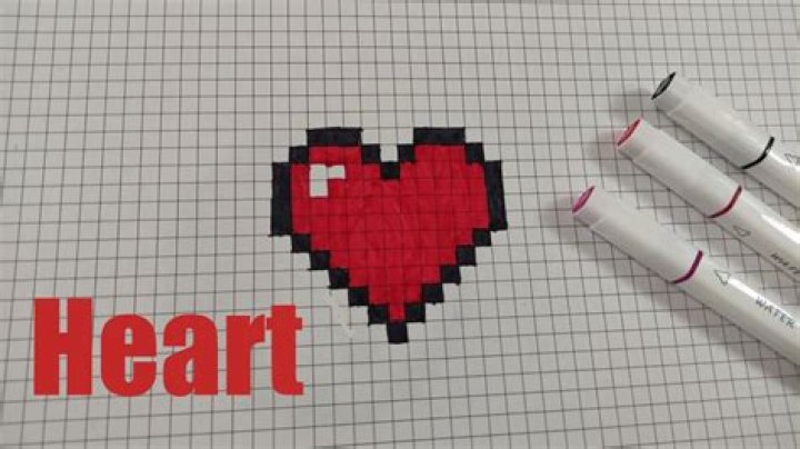 How To Make A Pixel Art Heart In Minecraft