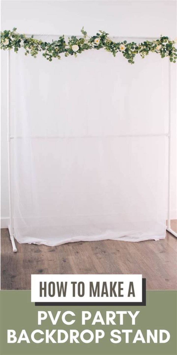 How To Make A Round Backdrop