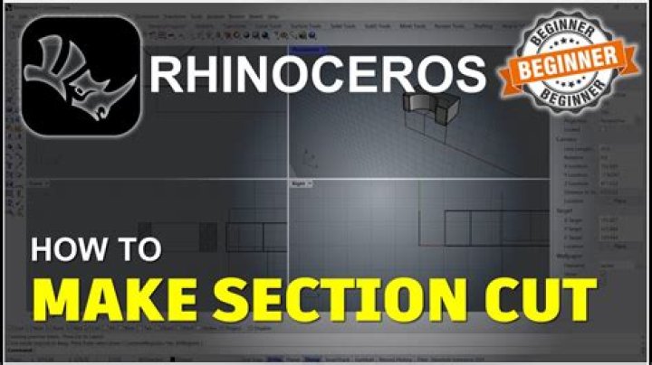 How To Make A Section In Rhino