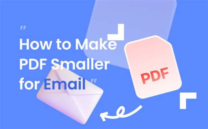 How To Make Pdf Smaller For Email
