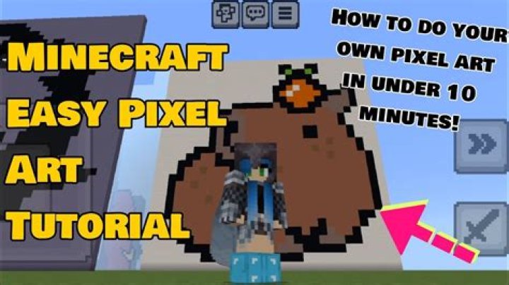 How To Make Pixel Art Stars In Minecraft