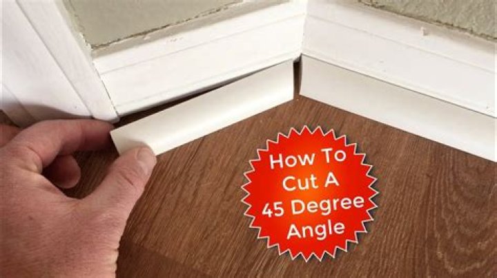 How To Measure Miter Cuts For Baseboards
