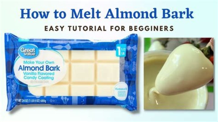 Quick Answer: How To Melt Almond Bark