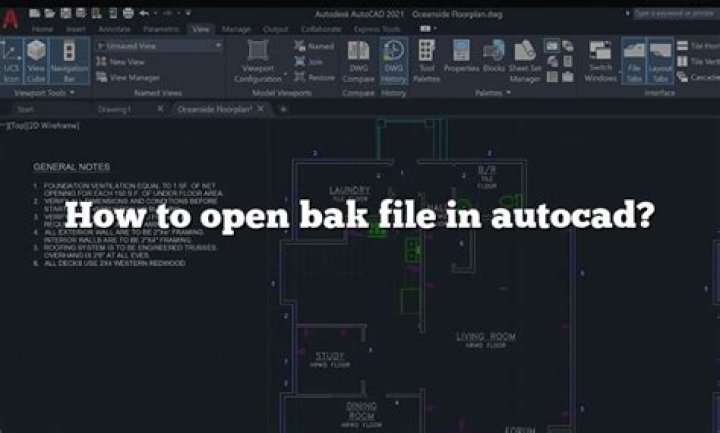 Quick Answer: How To Open Bak Files Autocad