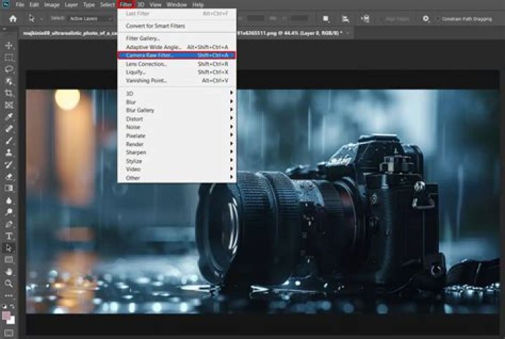 How To Open Camera Raw