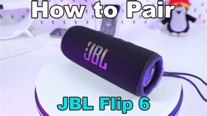 How To Pair Jbl Flip 1