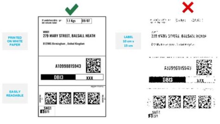 How To Read Amazon Shipping Label