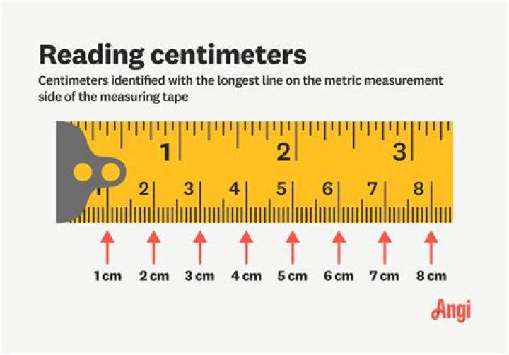 Quick Answer: How To Read Cm On Tape Measure