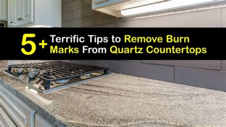 How To Remove Burn Mark From Countertop