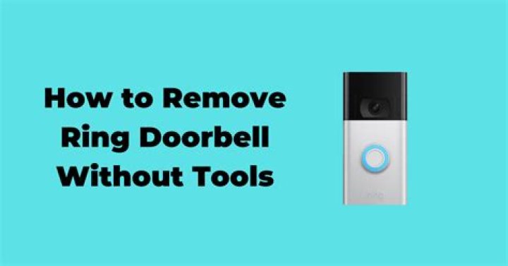 Question: How To Remove Doorbell Cover Without Screws