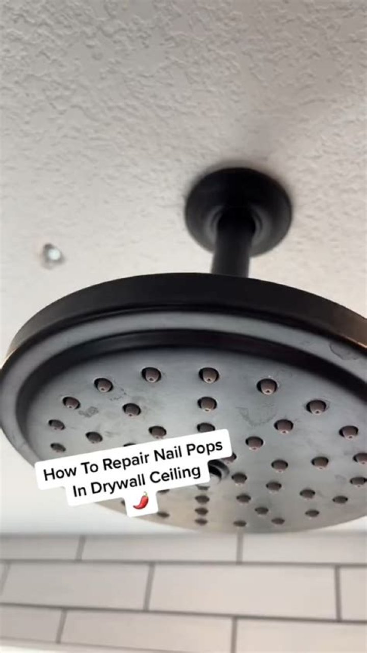 Quick Answer: How To Repair Nail Pops In Drywall Ceiling