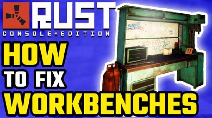 Quick Answer: How To Repair Workbench Rust